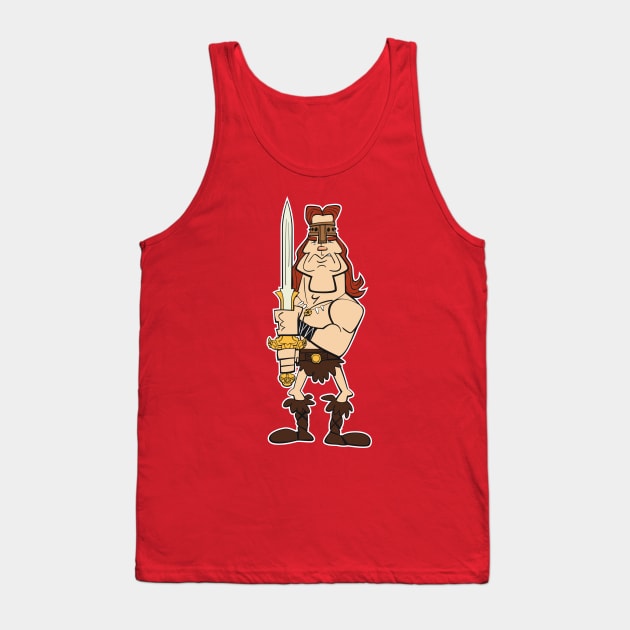 Conan The Barbarian Tank Top by Fritsch